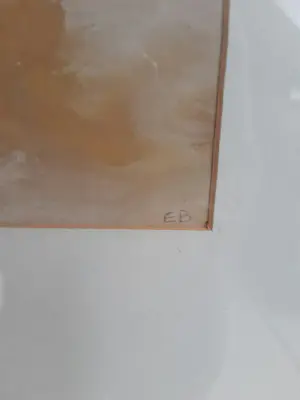 Eugène Brands - 'Untitled' 9 IV '86 Gouache gesigneerd kopen? Bied vanaf 700!