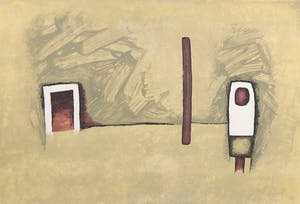 Witold-K - Litho, Zonder titel - Ingelijst kopen? Bied vanaf 100!