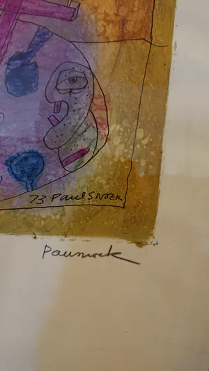 Paul Snoek (ps.) - hand coloured screen kopen? Bied vanaf 100!