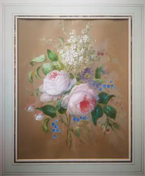 Auguste Graux - Bloemen. Boeket. Rozen. kopen? Bied vanaf 449!