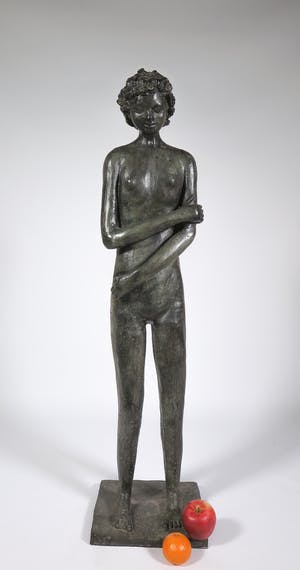 Isabel Ruys-Dudok van Heel - Groot bronzen beeld, Ontluikend kopen? Bied vanaf 1!