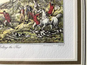 Buy Henry Thomas Alken - Bolting the Fox? Bid from 5!