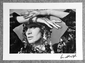 Peter Lindbergh - Autogramm auf Fotografie Kristen McMenamy verkocht voor € 99!