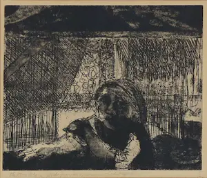 Jan de Haas - en anderen! Lot van vijf ingelijste grafische werken kopen? Bied vanaf 40!