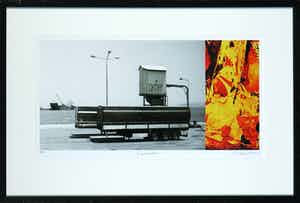 Francois Berthier - Foto, Remorque - Ingelijst verkocht voor € 35!