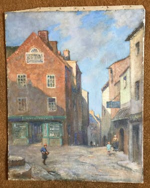 Niet of onleesbaar gesigneerd - C3877 - Straatje kopen? Bied vanaf 10!