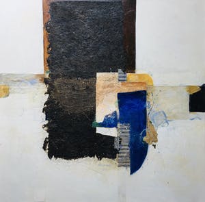 Ron van der Werf - gemengd techniek op paneel - 1998- groots werk kopen? Bied vanaf 650!