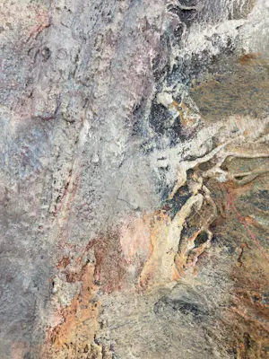 Klaas Boonstra - Olieverf / structuurverf op board, Abstracte compositie - Ingelijst kopen? Bied vanaf 100!