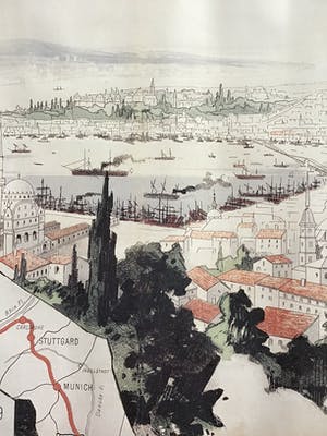 Jules Cheret - Orient Express Paris -Londres-Constantinople kopen? Bied vanaf 25!