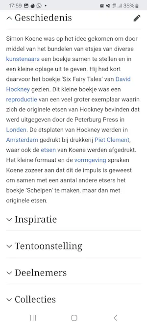 Simon Koene - Schelpenboekje kopen? Bied vanaf 325!