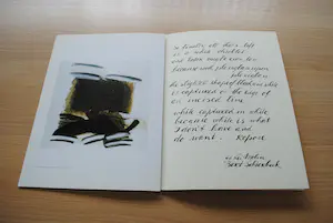 Lei Molin - Bijzondere uitgave met kleurenlitho en handgesigneerde tentoonstellingsaffiche kopen? Bied vanaf 25!