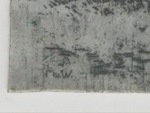 Martin van Waning - Lossende havenarbeiders - Ets kopen? Bied vanaf 1!