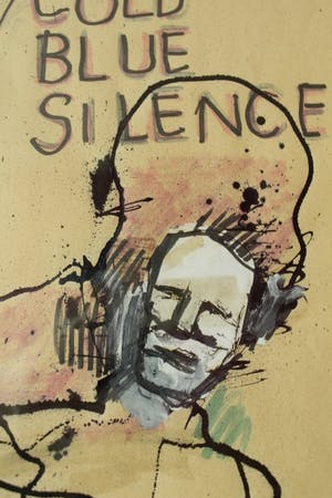 Herman Brood - Cold Blue Silence - Uniek werk met certificaat HB-M kopen? Bied vanaf 1399!