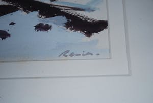 Reinier Kamphuis - aquarel, Noorwegen kopen? Bied vanaf 65!