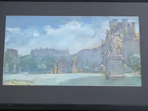 Mario Kriek - The Duke of Edinburgh statue outside Edinburgh Castle Scotland. kopen? Bied vanaf 95!