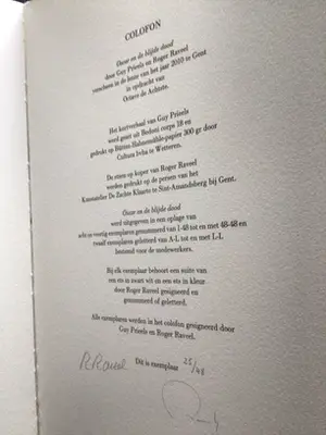 Roger Raveel - Oscar en de blijde dood kopen? Bied vanaf 500!