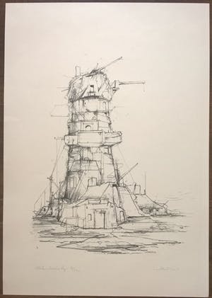 Dirkje Kuik - gezichten op Utrecht - 10 litho's kopen? Bied vanaf 395!