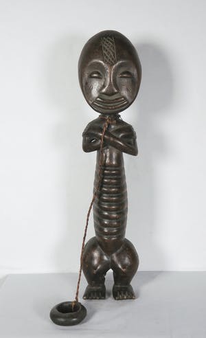 Ashanti - Houten rasp/ muziekinstrument met ring kopen? Bied vanaf 1!