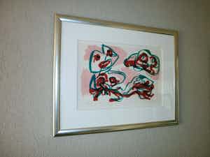 Karel Appel - Personnage verkocht voor € 575!