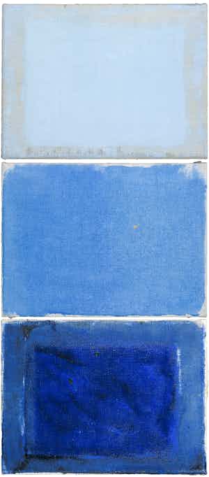 Jan de Bie - Drie-luik in olieverf op doek verkocht voor € 150!