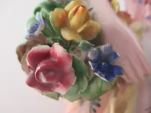 Real Fabbrica Capodimonte - Handgeschilderde figuurtje 30 cm! kopen? Bied vanaf 50!