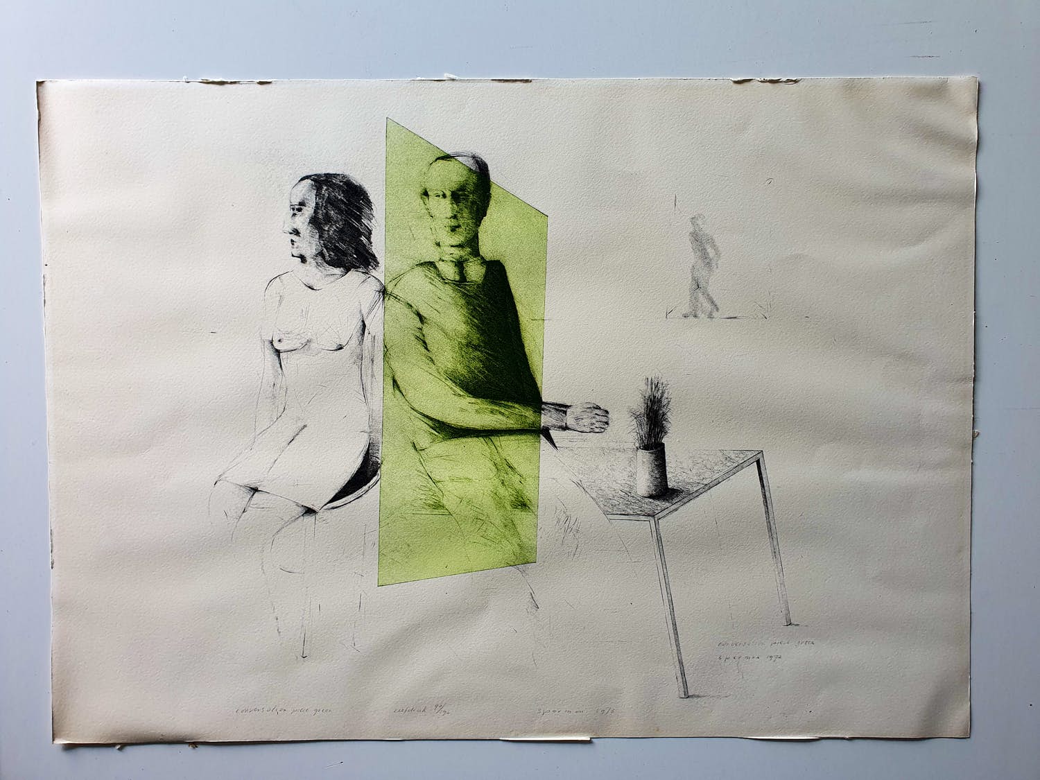 Kees Spermon - Conversation piece green kopen? Bied vanaf 35!