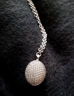 Curiosa - Zilveren ketting 925 met hanger witte topaas Ti Sento 925 kopen? Bied vanaf 1!