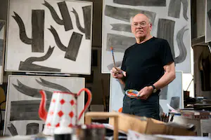 Klaas Gubbels - zt - mixed media (collage en tekening) - 1986 - unica kopen? Bied vanaf 395!