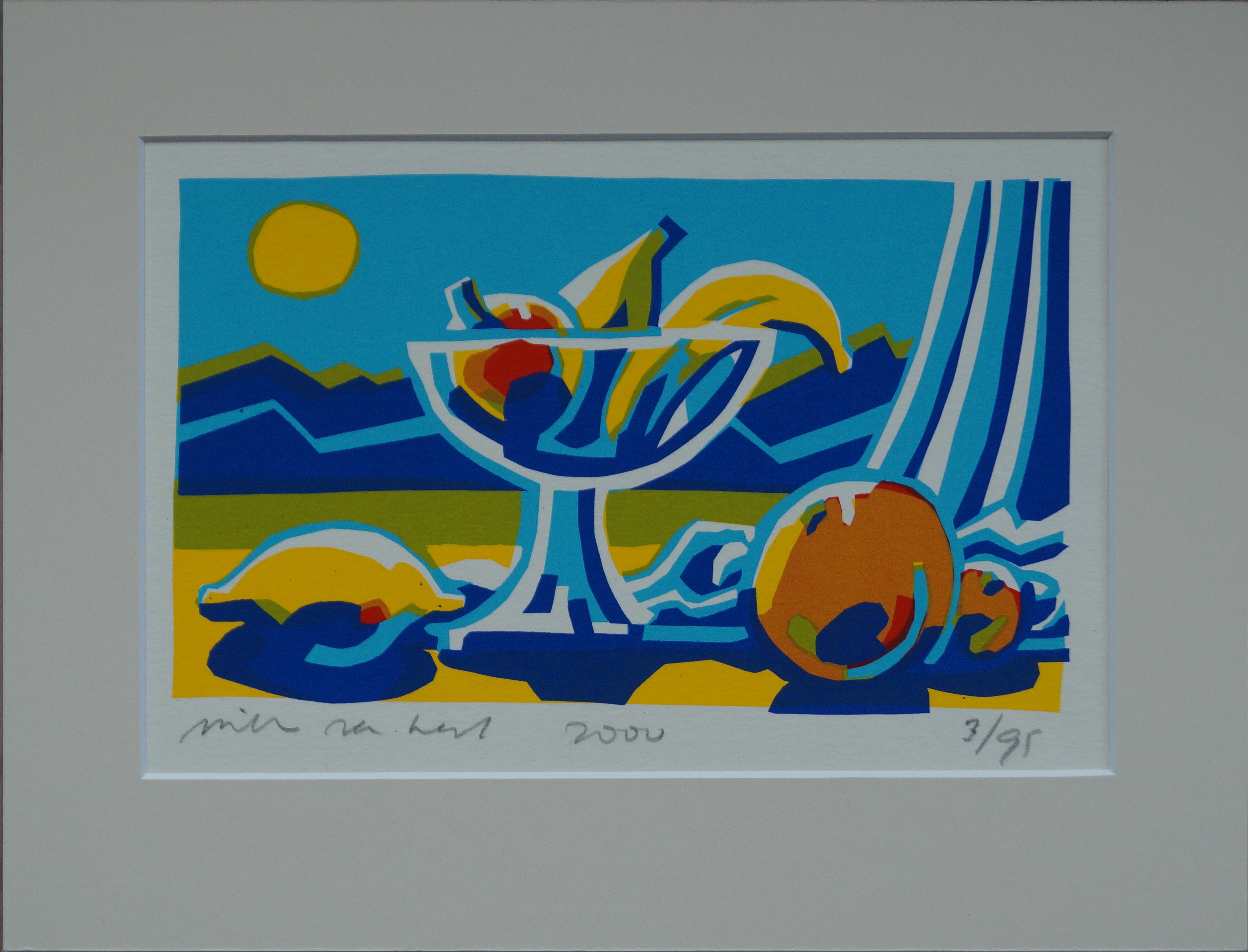 Willem van Hest - gesigneerde zeefdruk - 2000 kopen? Bied vanaf 20!