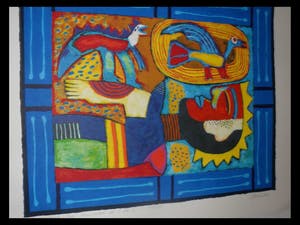 Clemens Briels - Zeefdruk. Snoring like dinosaurs at C. de C. kopen? Bied vanaf 90!