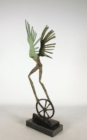 Jan Steen (II) - Brons, Engel kopen? Bied vanaf 400!