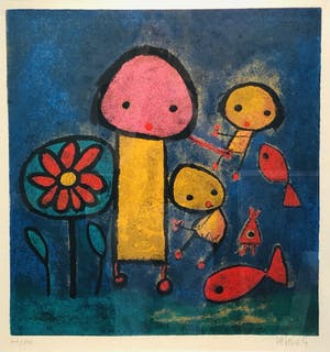 Giovanni Vetere - Moeder met kinderen ( met fraaie lijst) kopen? Bied vanaf 145!