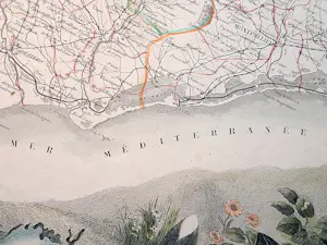 Victor Jules Levasseur - Illustrierter Nationalatlas (Südregion 21) – ca. 1845–1856 kaufen? Bieten Sie von 200!