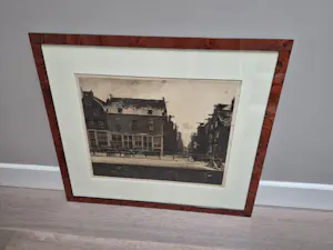 Willem Witsen - Ets, Joden Houttuinen Amsterdam - gesigneerd kopen? Bied vanaf 495!