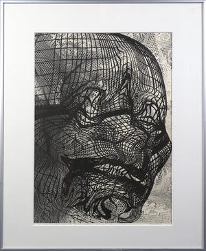 Piet van Mook - Digitale print, Zonder titel - Ingelijst kopen? Bied vanaf 1!