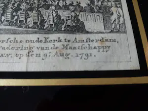 Cornelis Brouwer - Lutersche Kerk 9 aug 1791 "De Maatschappij tot Nut van't Algemeen" kopen? Bied vanaf 1!
