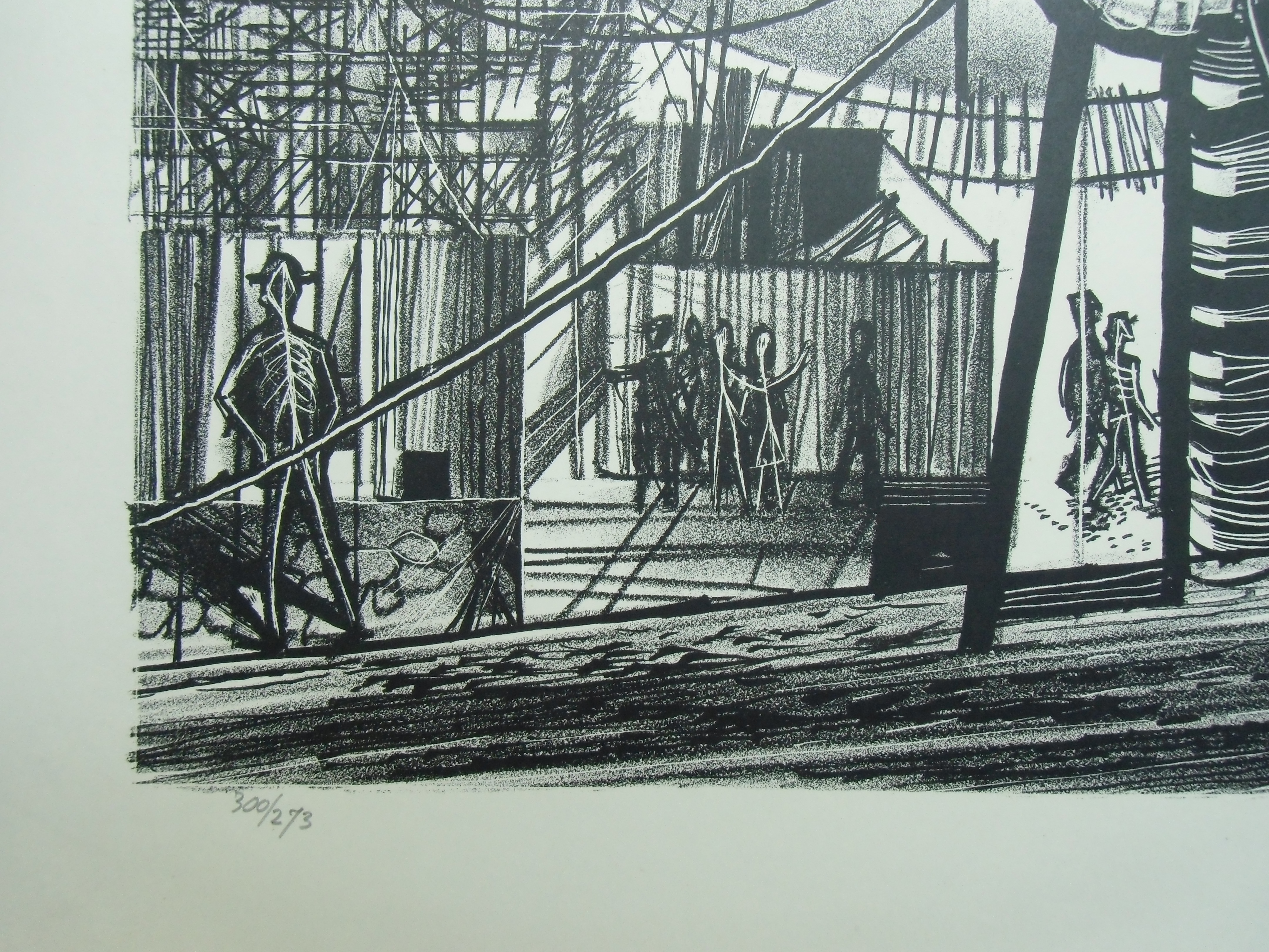 Wim Zwiers - ZONDER TITEL /// LITHO VAN WIM ZWIERS kopen? Bied vanaf 30!