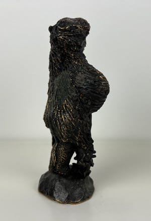 Carolein Smit - Sculptuur | 'Hercules met knots en leeuwenhuid' | 2002 kopen? Bied vanaf 350!