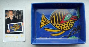 Corneille - IGLO ovenschaal met Certificaat van Echtheid - genummerd - 1999 kopen? Bied vanaf 60!