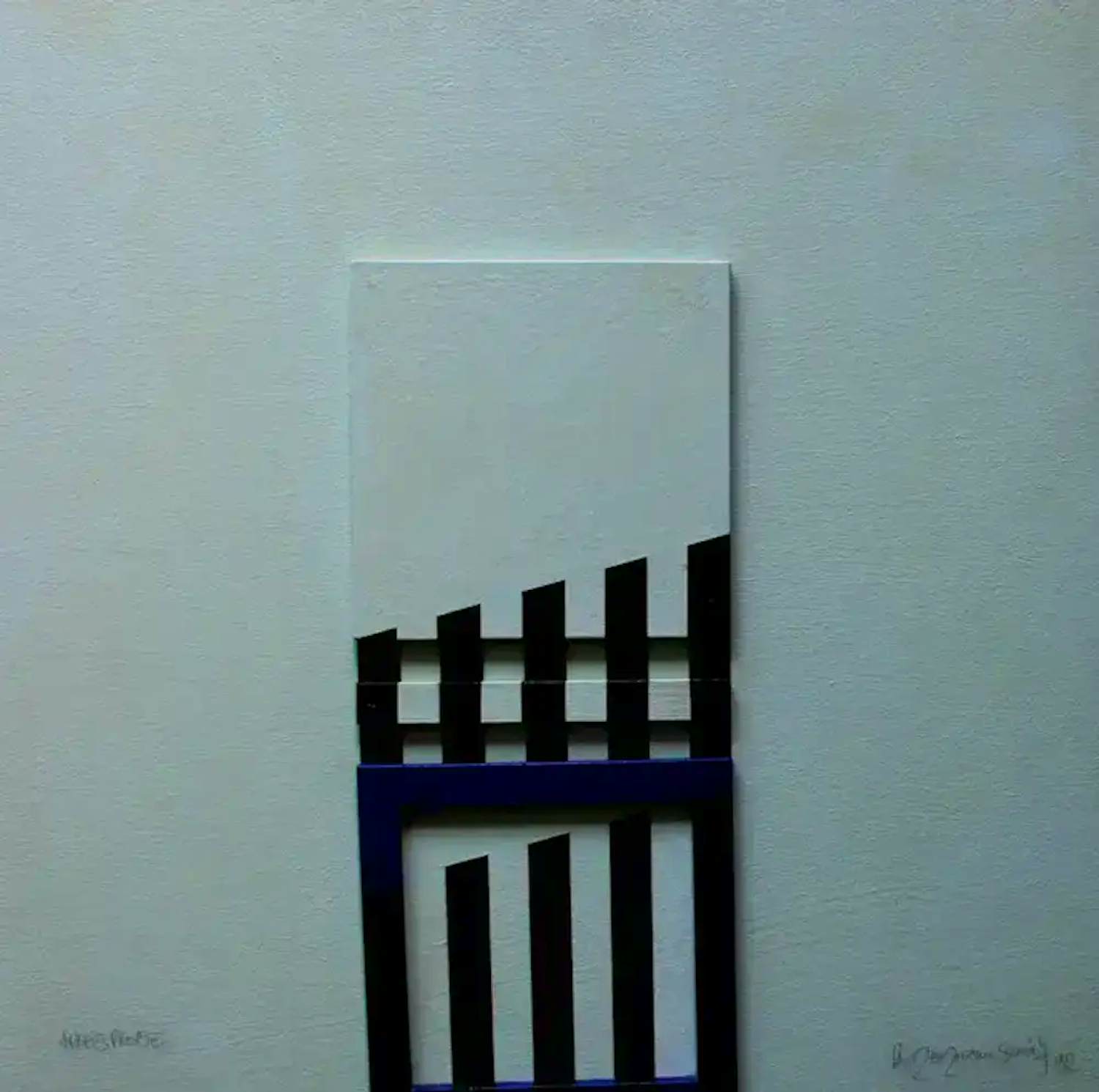 Peter Hermann Schütz - Acryl op houten reliëf: Arbeitsprobe - 1982 kaufen? Bieten Sie von 475!