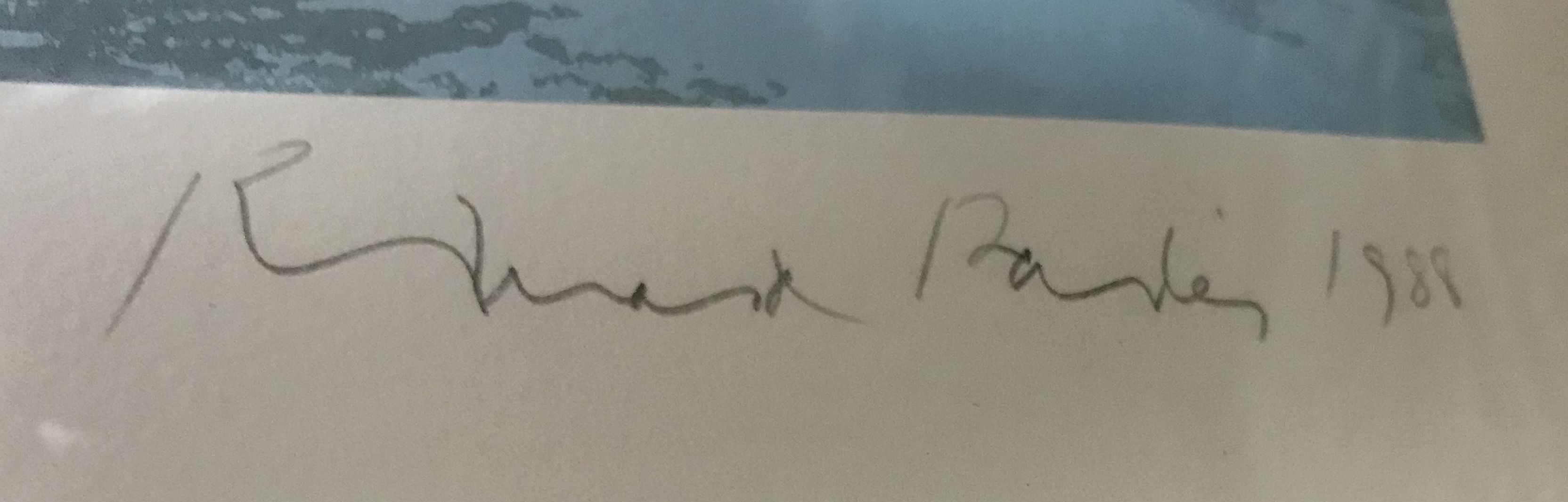 Niet of onleesbaar gesigneerd - litho, Thomas Barrier, London, onduidelijk gesigneerd kopen? Bied vanaf 1!