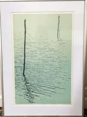 Clemens Zijlmans - Stok in water verkocht voor € 35!