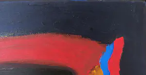 Niet of onleesbaar gesigneerd - Gemengde techniek op doek, Yellow boy - Ingelijst (Zeer groot) kopen? Bied vanaf 1!