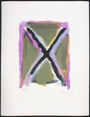 Bram van Velde - Litho, Zonder titel / Prent 190 kopen? Bied vanaf 150!