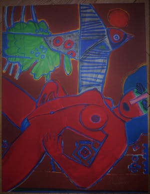 Corneille - litho uit 1981, zonder titel kopen? Bied vanaf 250!