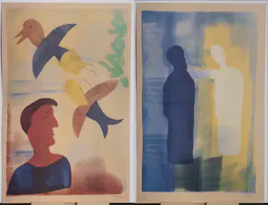 Hendrik Werkman - Chassidische Legenden 20 prenten & 2 boeken kopen? Bied vanaf 125!