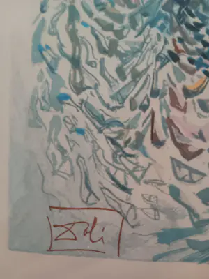 Salvador Dali - creatio kaufen? Bieten Sie von 40!
