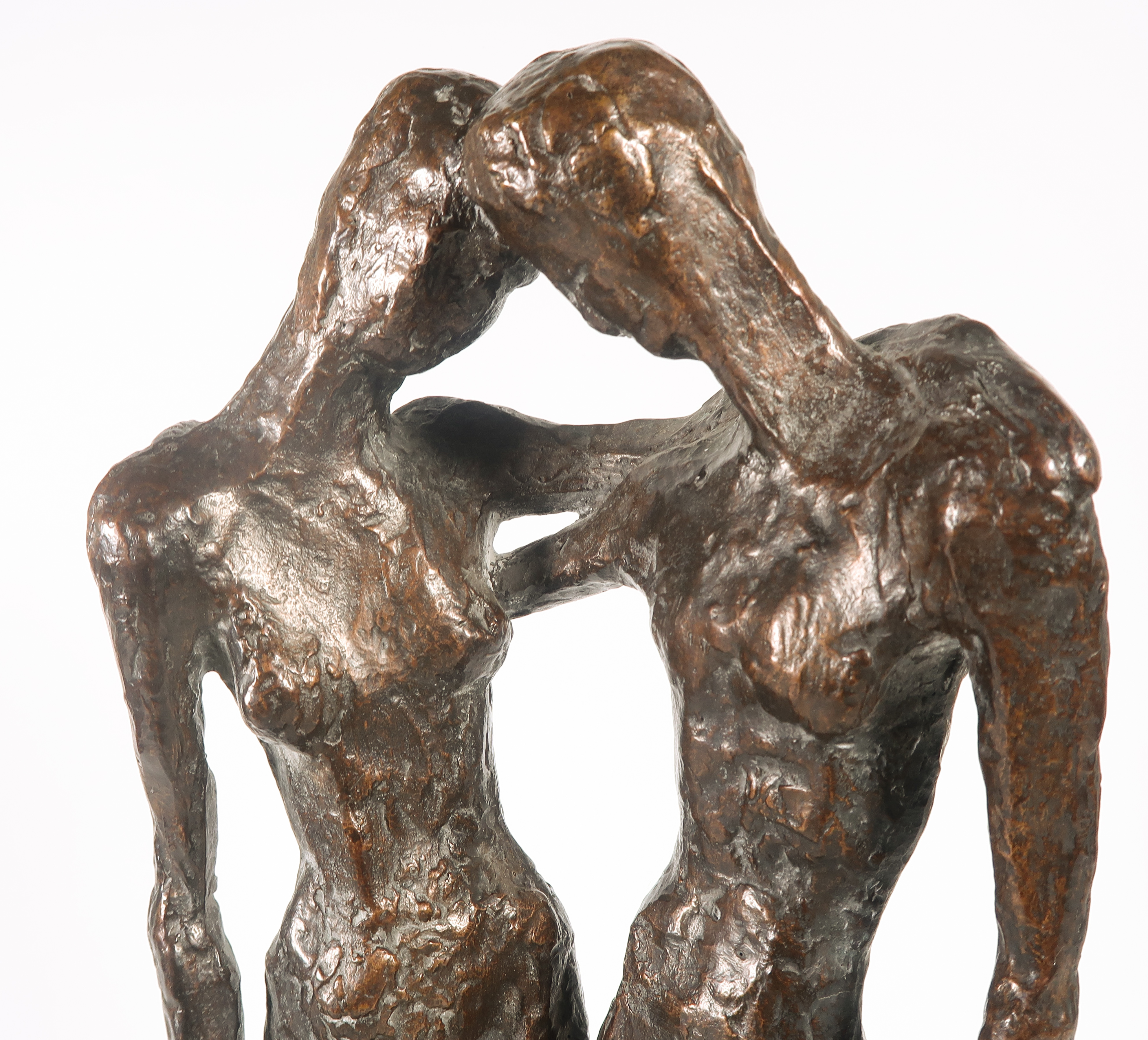Wessel Couzijn - Bronzen beeld, Adam en Eva kopen? Bied vanaf 1200!