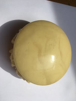Niet of onleesbaar gesigneerd - kristallen sieradenbox met deksel kopen? Bied vanaf 10!