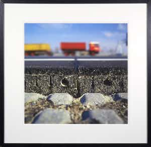 Tineke Dijkstra - Foto, Vrachtwagen II - Ingelijst verkocht voor € 70!